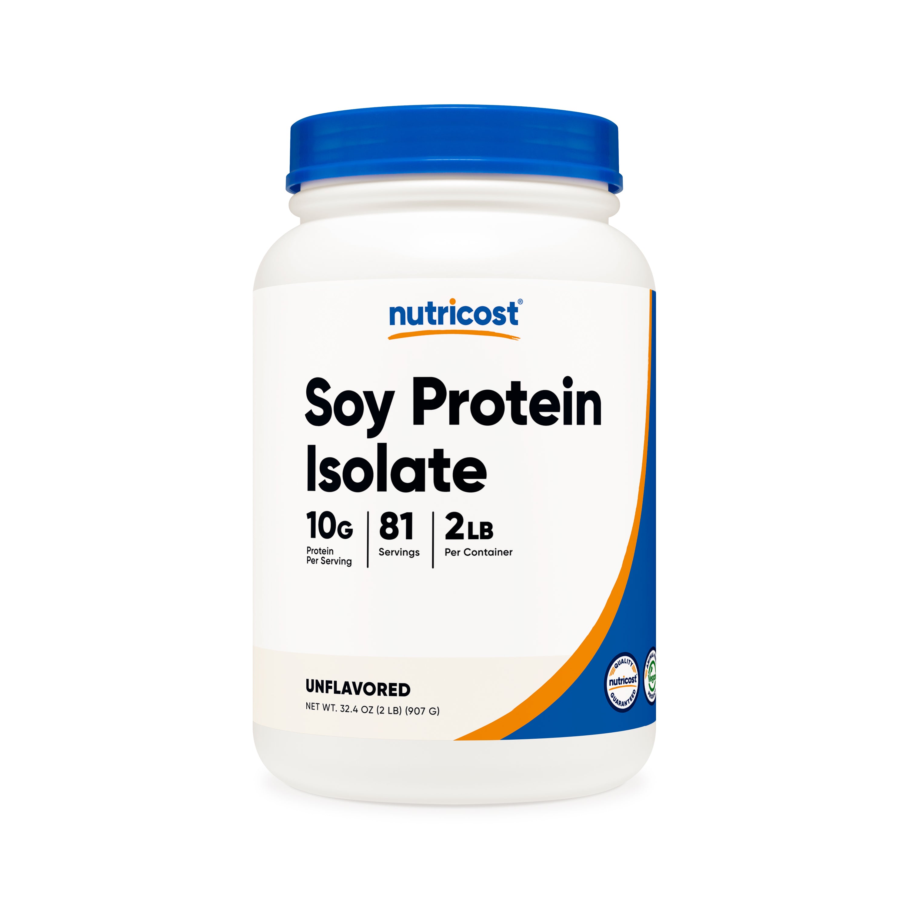 Nutricost Soy Protein Isolate Unflavored 2lb