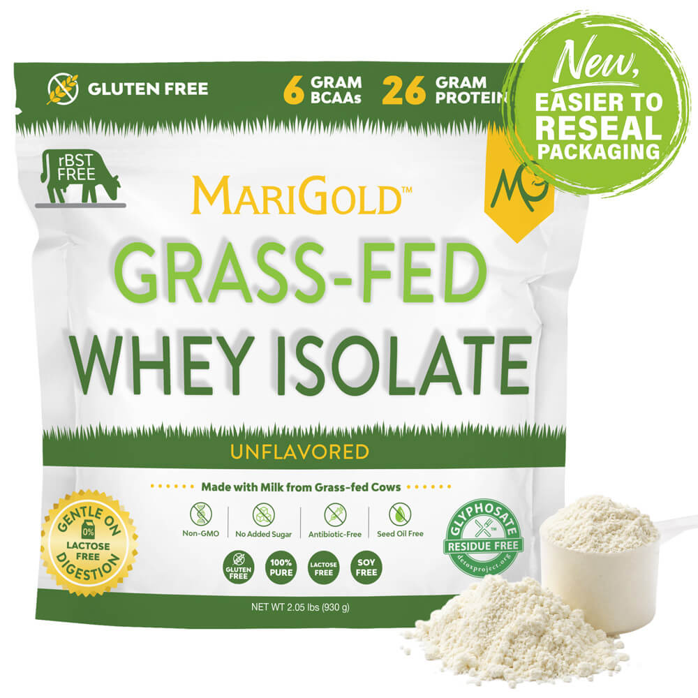 MariGold Grass-Fed Whey Isolate Unflavored 2lb