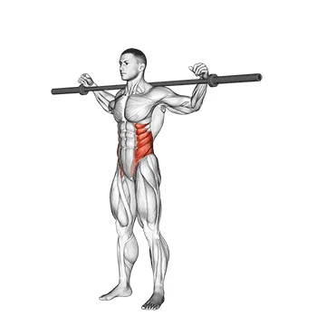 Barbell Side Bent