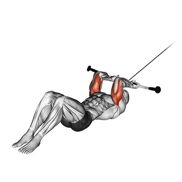 Cable Lying Triceps Extension