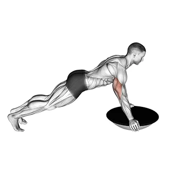 Push-up (Bosu Ball)