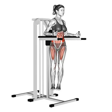 twisted leg raise (female)