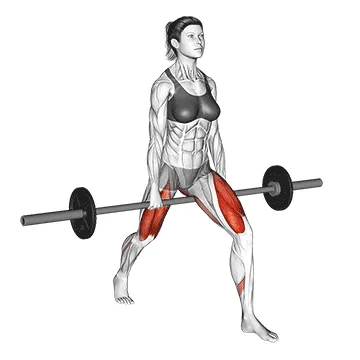Barbell Split Squat